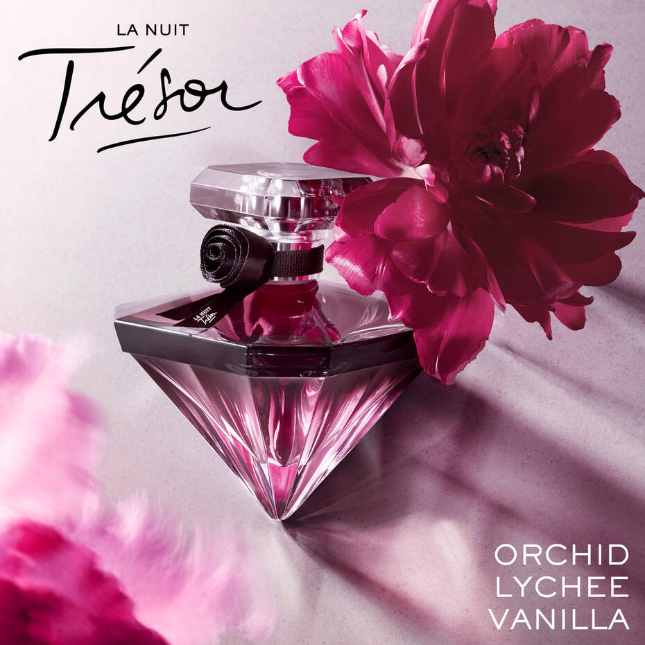 La Nuit Trésor Eau de Parfum Sultry Black Rose & Radiant Vanilla - Lancome / Perfume