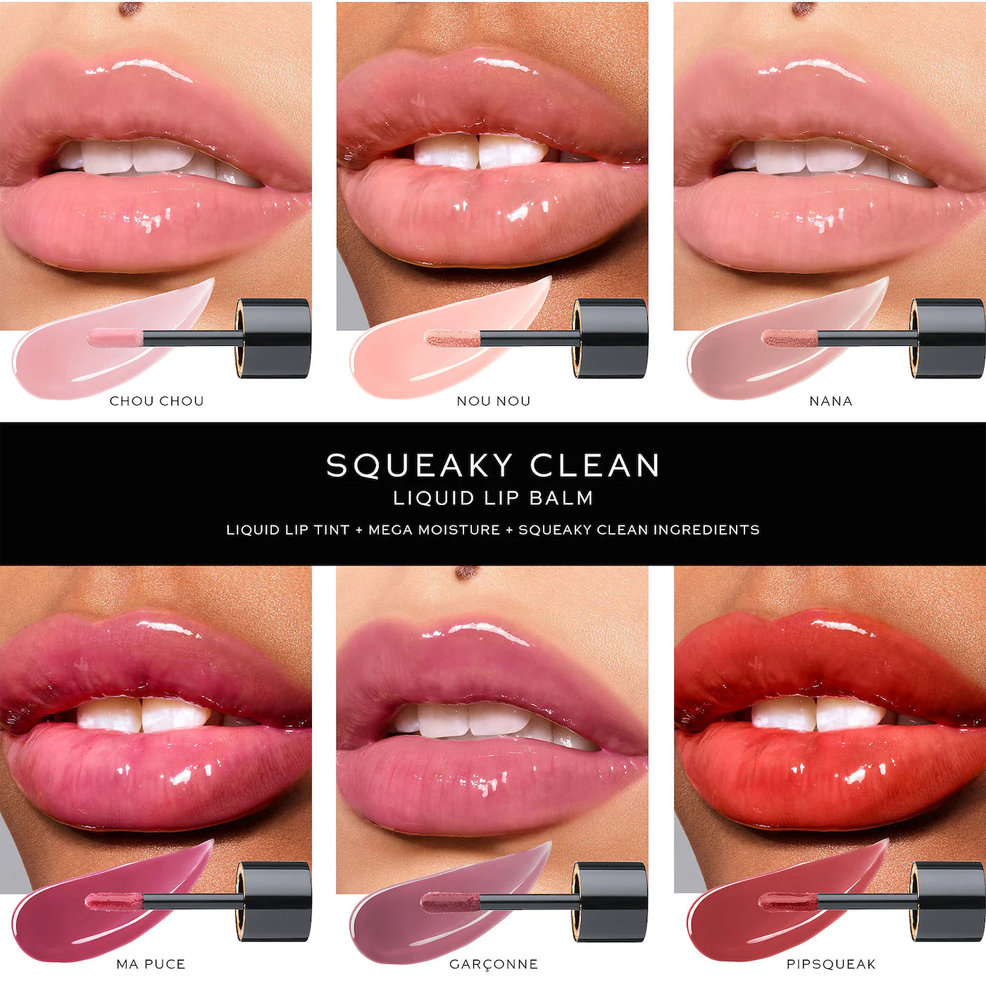 *PREORDEN: Squeaky Clean Liquid Lip Hydrating Lip Balm - Westman Atelier / Balsamo labial
