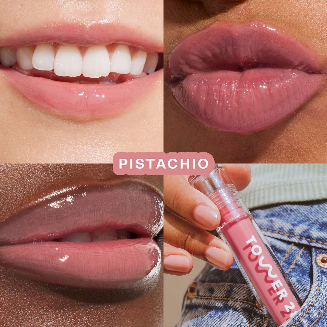 *PREORDEN: ShineOn Lip Jelly Hydrating Non-Sticky Lip Oil - Tower 28 / Labial hidratante