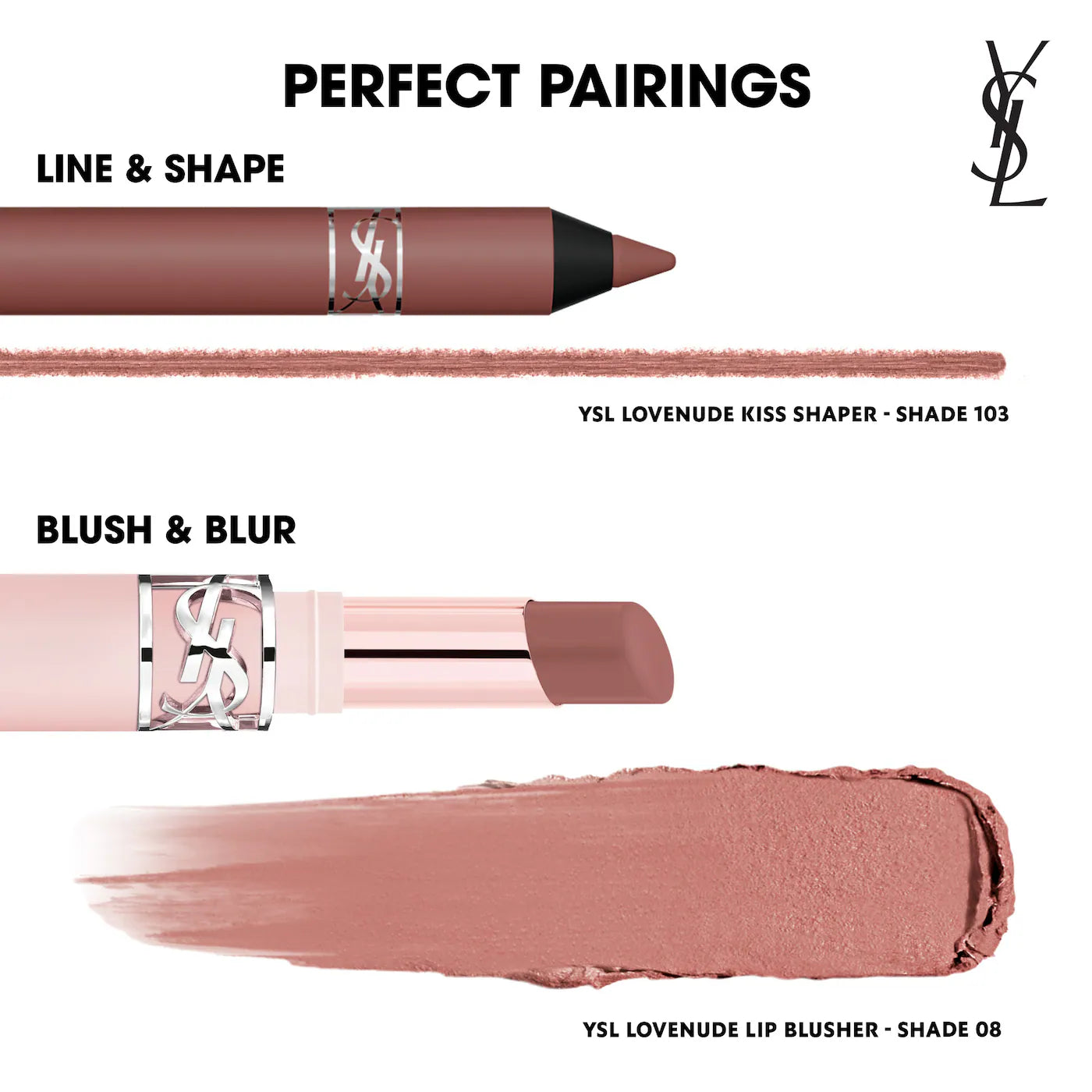 *PREORDEN: Lovenude Lip Blusher Soft Blurring Lip Color - Yves Saint Laurent / Labial