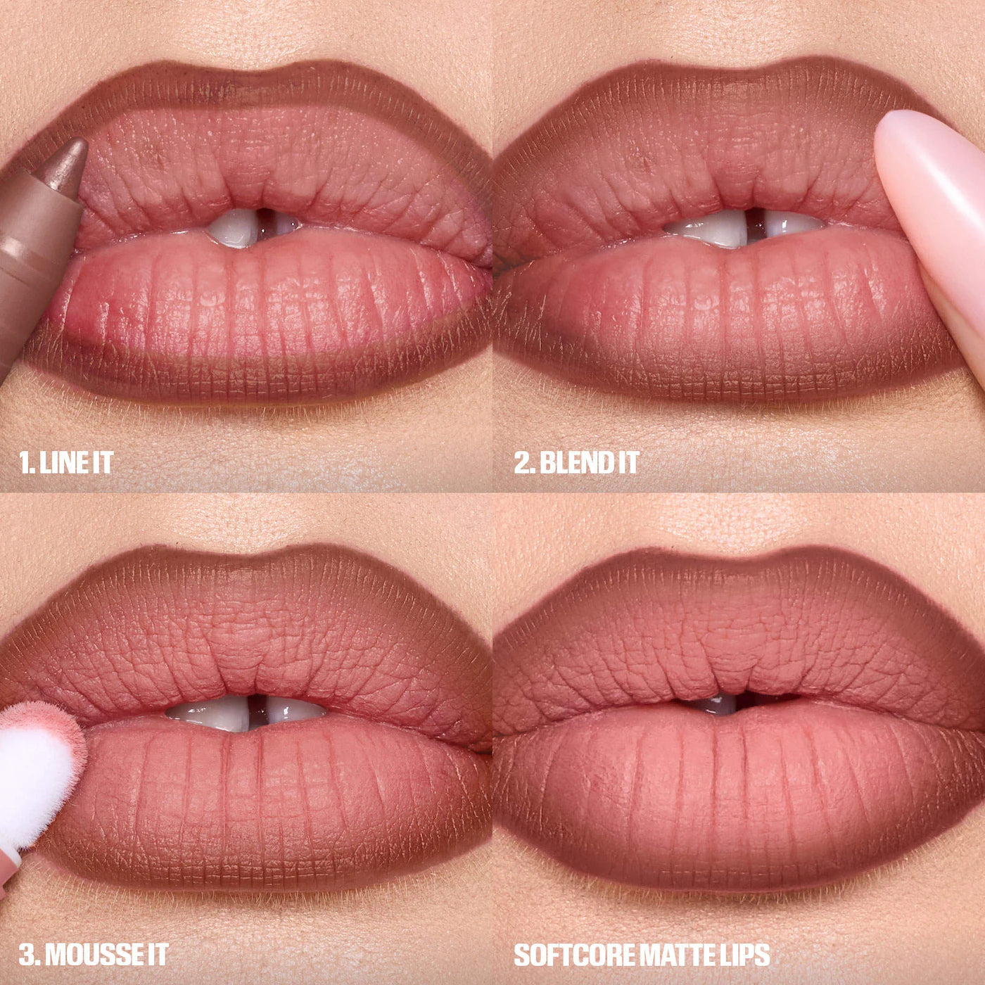 *PREORDEN: Liquid Matte Mousse Soft Blur Lip Cream - HUDA BEAUTY / Labial Matte