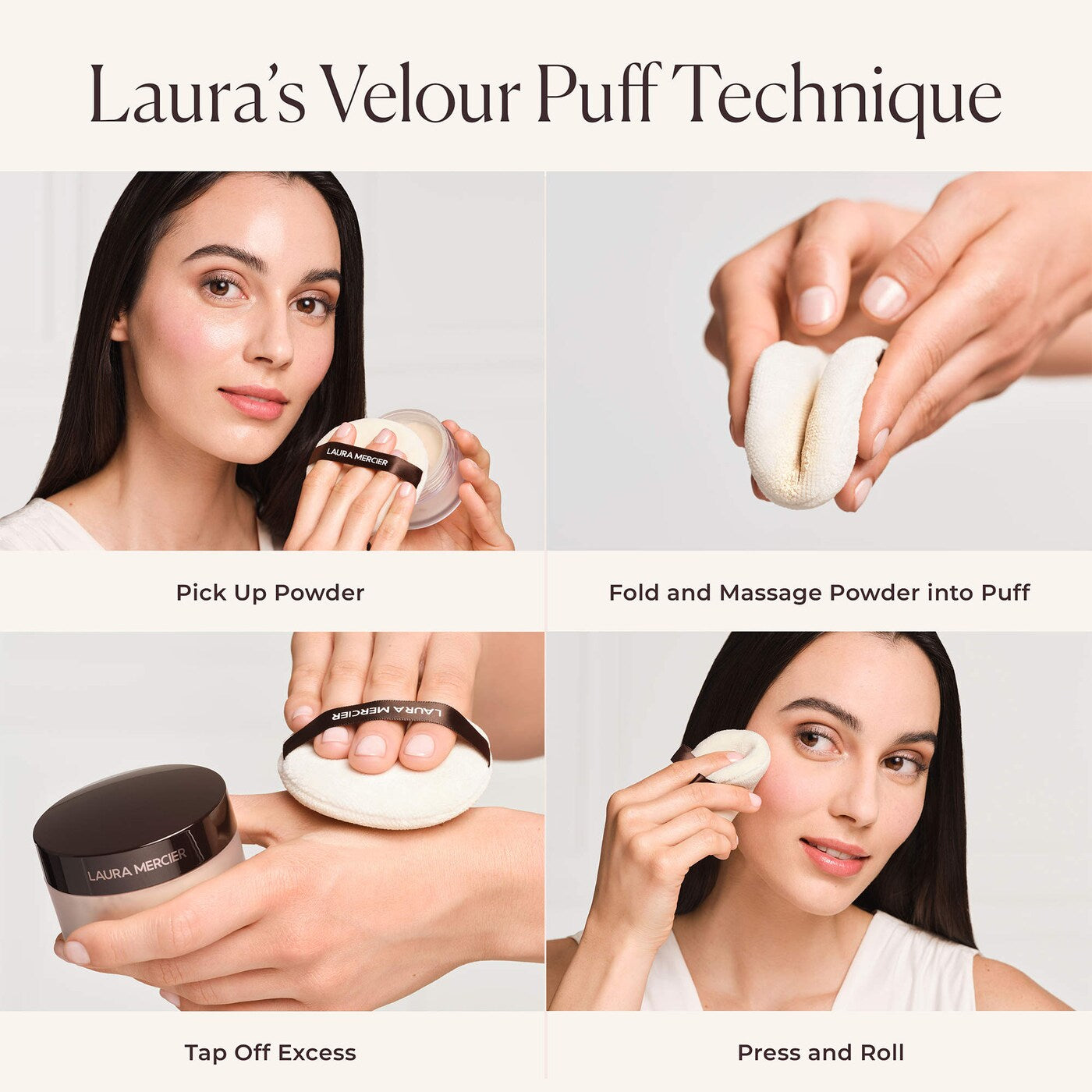 *PREORDEN: The Finishing Touch Translucent Loose Setting Powder & Velour Puff Gift Set - Laura Mercier /