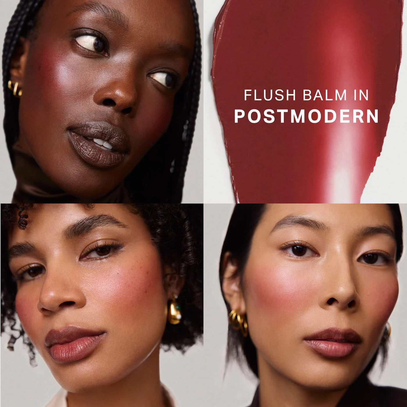 *PREORDEN: The Mini Flush Blush Balm Trio - MERIT / 3 pzas rubor en crema Ed. Limitada