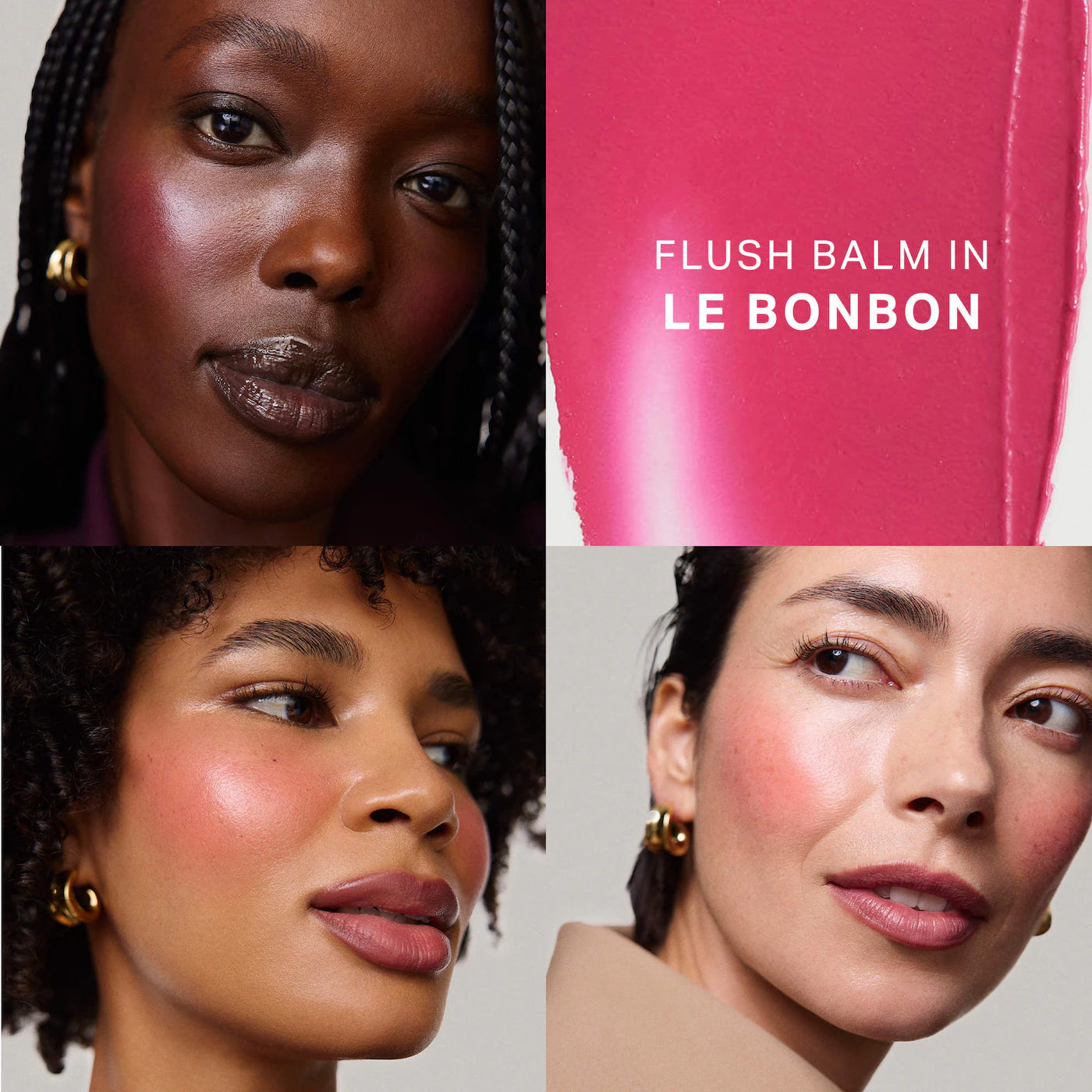 *PREORDEN: The Mini Flush Blush Balm Trio - MERIT / 3 pzas rubor en crema Ed. Limitada