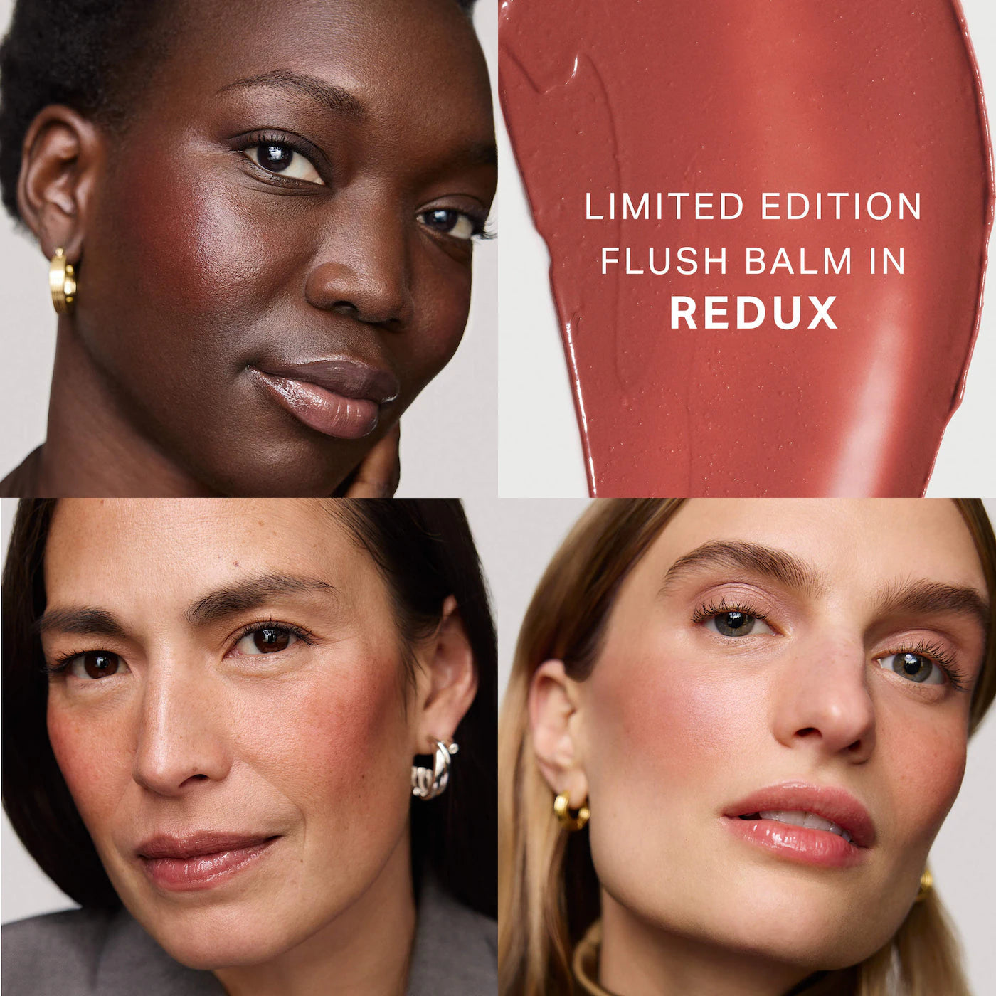 *PREORDEN: The Mini Flush Blush Balm Trio - MERIT / 3 pzas rubor en crema Ed. Limitada