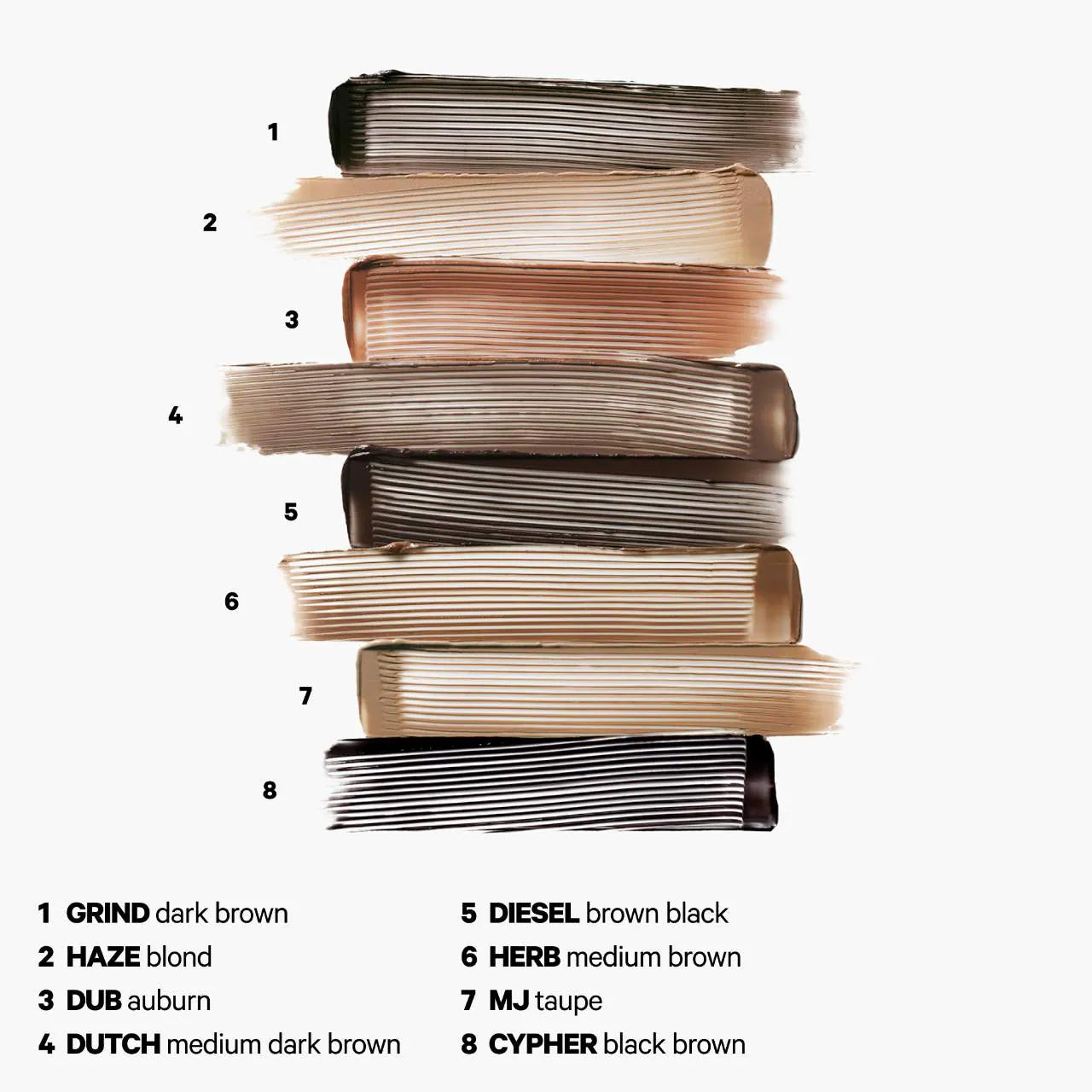 *PREORDEN: KUSH High Roll Defining Tubing Eyebrow Gel - Milk Makeup / Gel para cejas