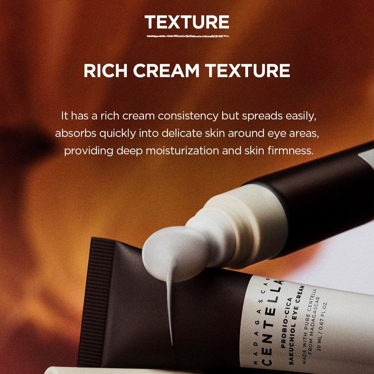 Madagascar Centella Probio-Cica Bakuchiol Eye Cream - SKIN 1004 / Crema para ojos reafirmante