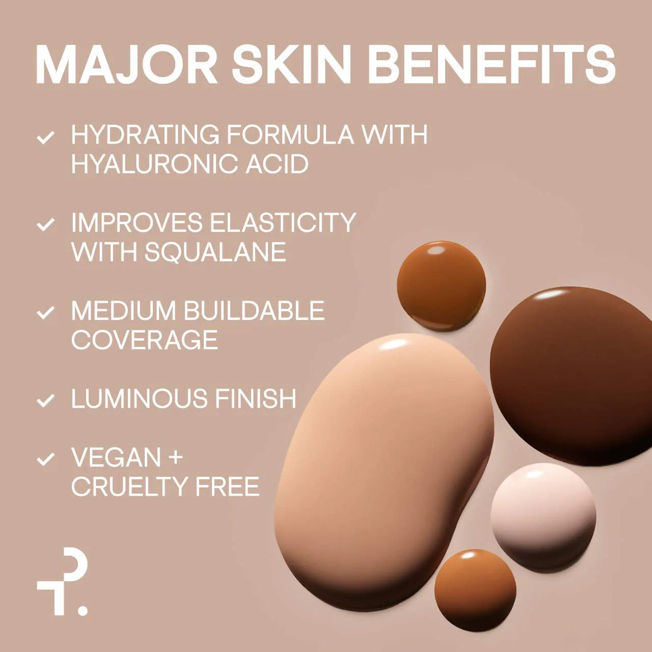 *PREORDEN: Major Skin Hydra-Luxe Luminous Skin Perfecting Foundation For Natural Glow - Patrick Ta / Base hidratante ligera