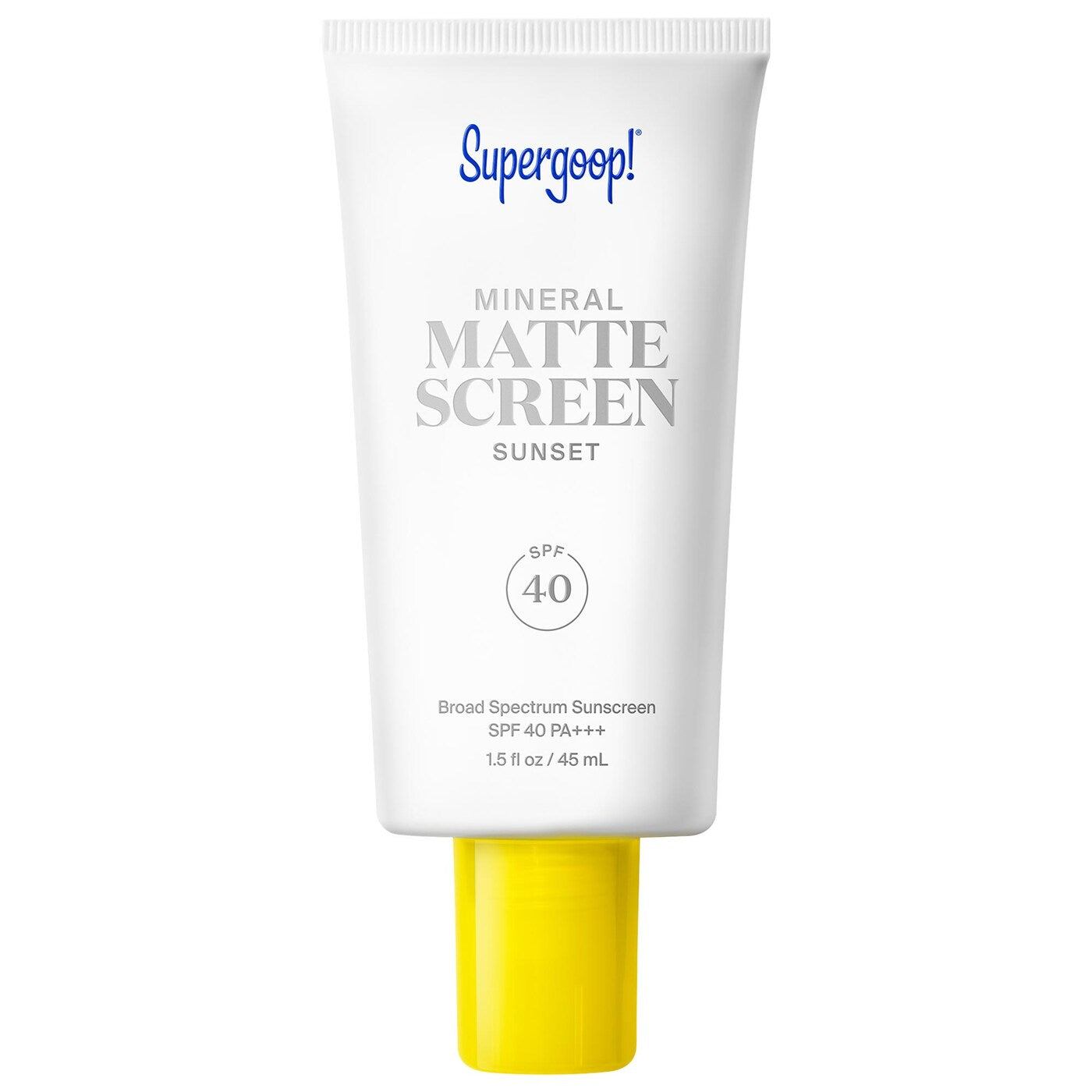 *PREORDEN: 100% Mineral Mattescreen Sunscreen SPF 40 - Supergoop! / Protector solar mate SPF 40