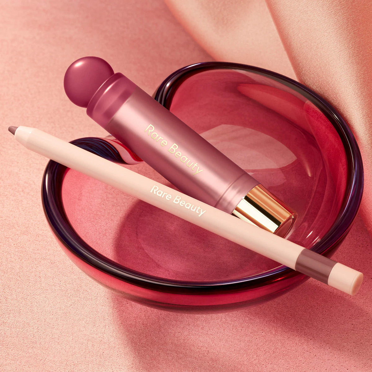 *PREORDEN: Mauve Faves Lip Duo Makeup Gift Set - Rare Beauty by Selena Gomez / Set para labios