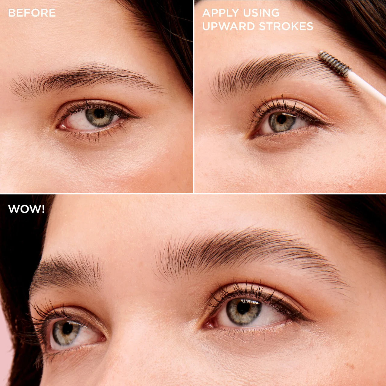 *SIN CAJA: Mini Fluff Up Brow Flexible Brow-Texturizing Wax - Benefit Cosmetics / Cera transparente para fijar cejas
