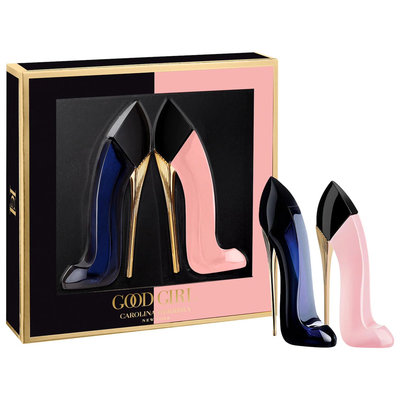 *PREORDEN: Mini Good Girl & Good Girl Blush Perfume Set - Carolina Herrera / Set de perfumes mini (copia)