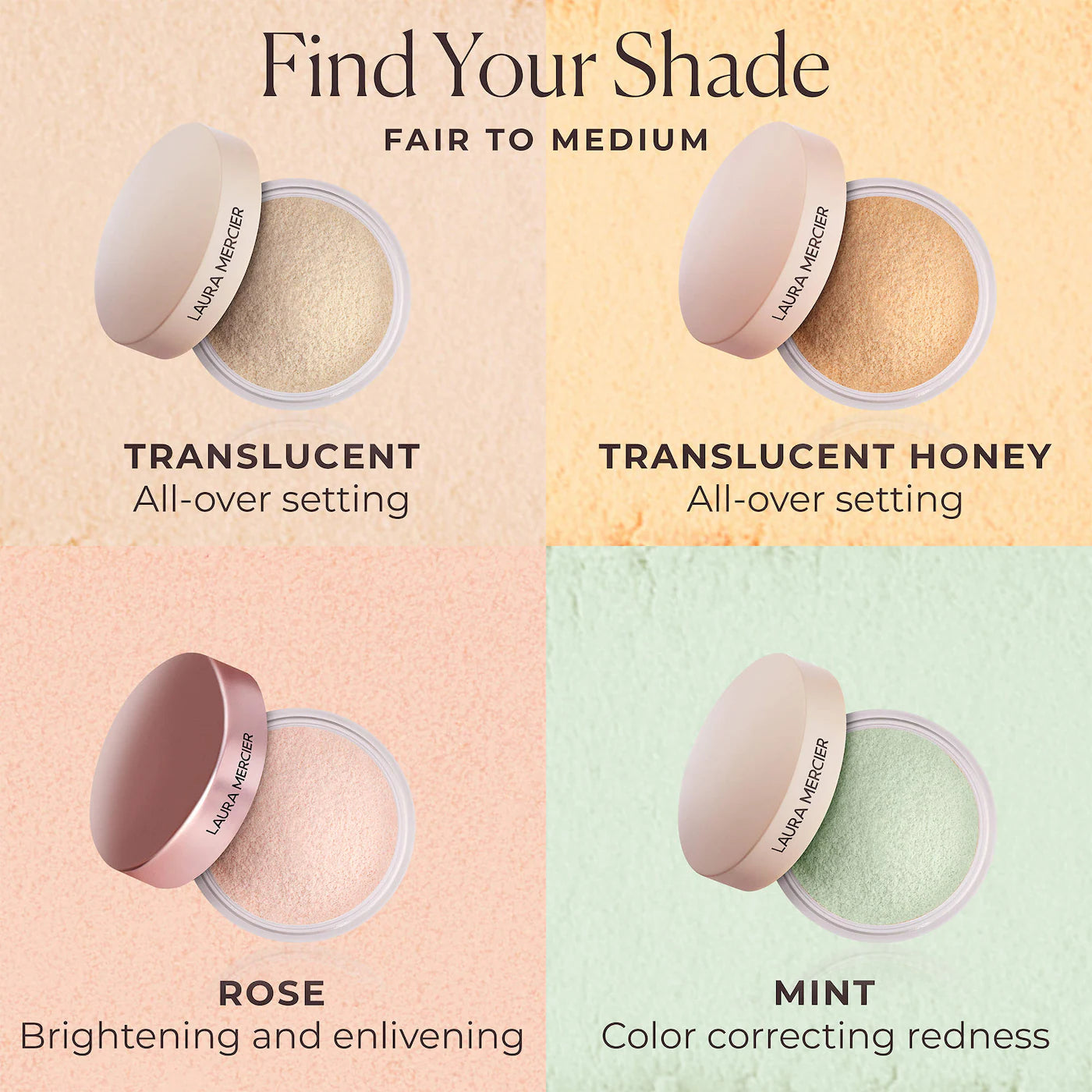 *PREORDEN: Mini Ultra-Blur Talc-Free Longwearing Translucent Loose Setting Powder - Laura Mercier / Mini polvo translucido