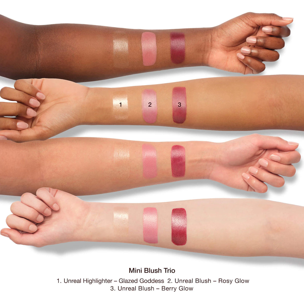*PREORDEN: Mini Unreal Blush + Glow Trio - Charlotte Tilbury / Set de blush e iluminador