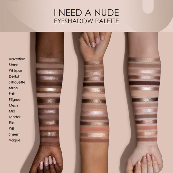 I Need a Nude Eyeshadow Palette - Natasha Denona / Paleta para ojos tonos neutros universales