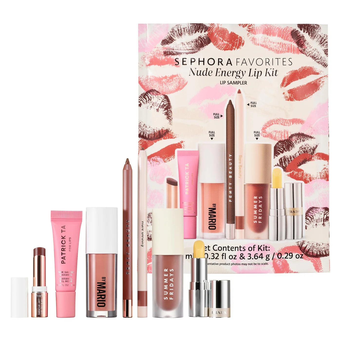 *PREORDEN: Nude Energy Lip Kit Makeup Set - Sephora Favorites / Set para labios