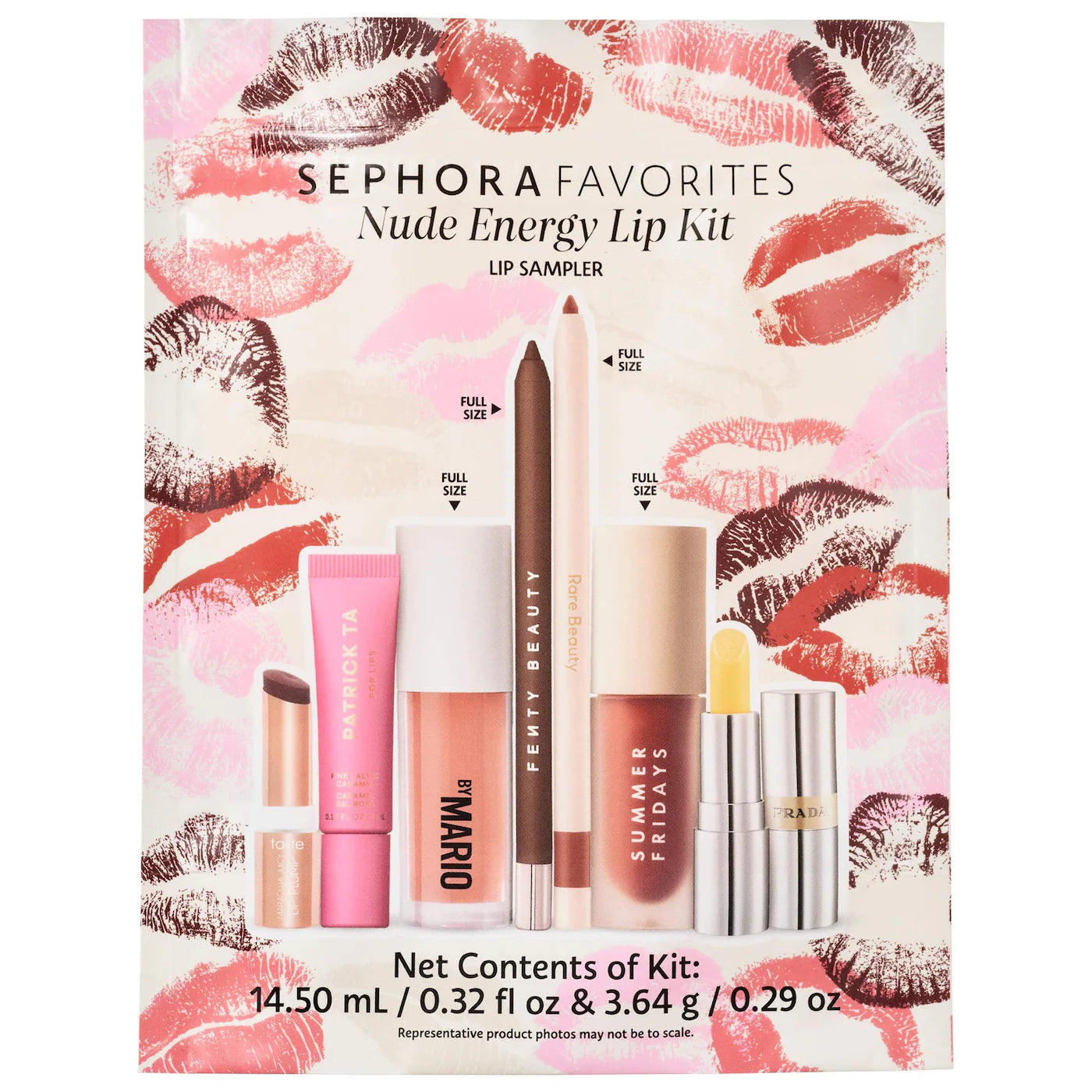 *PREORDEN: Nude Energy Lip Kit Makeup Set - Sephora Favorites / Set para labios