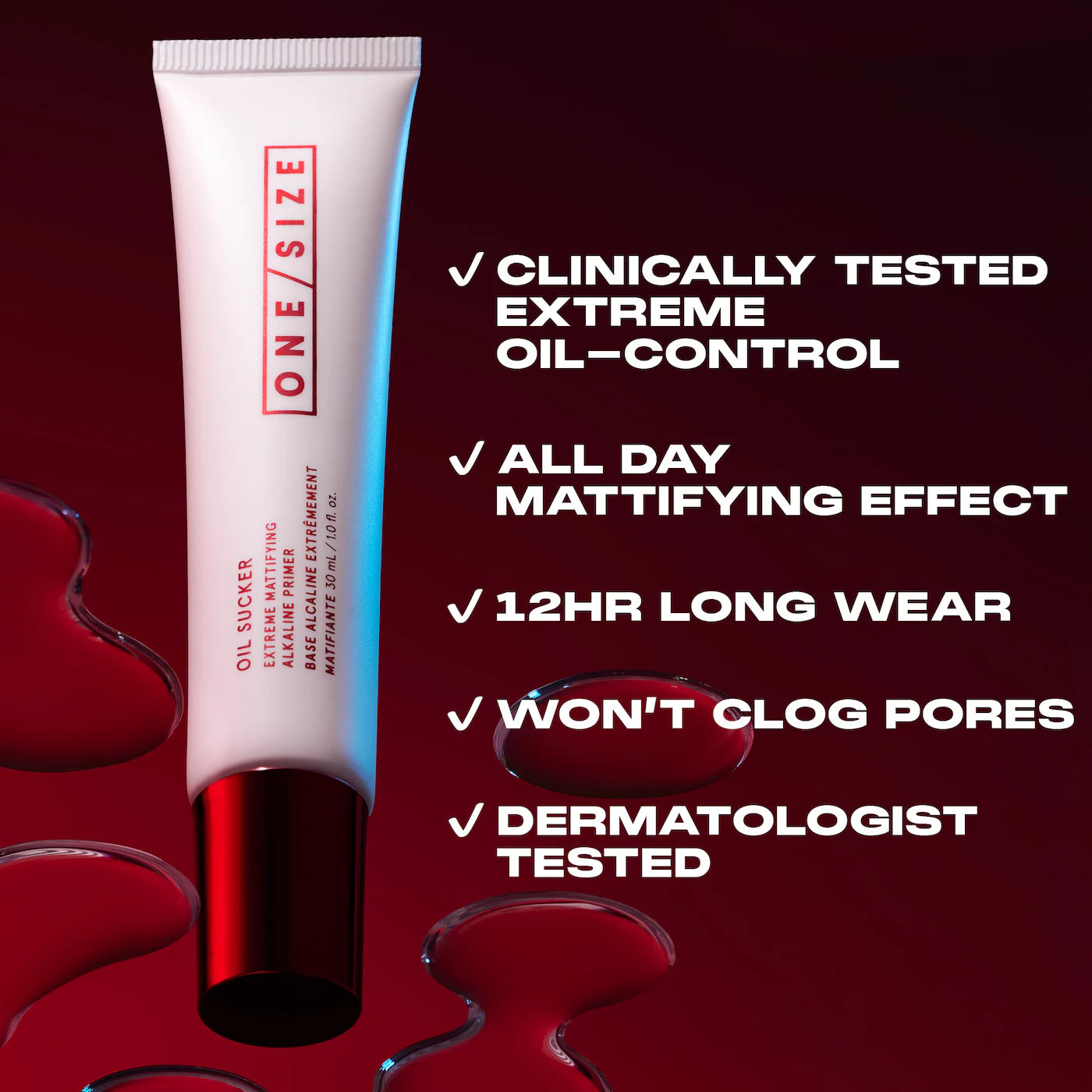 Oil Sucker Extreme Mattifying Alkaline Primer - ONE SIZE by Patrick Starrr / Primer acabado mate absorbe grasa