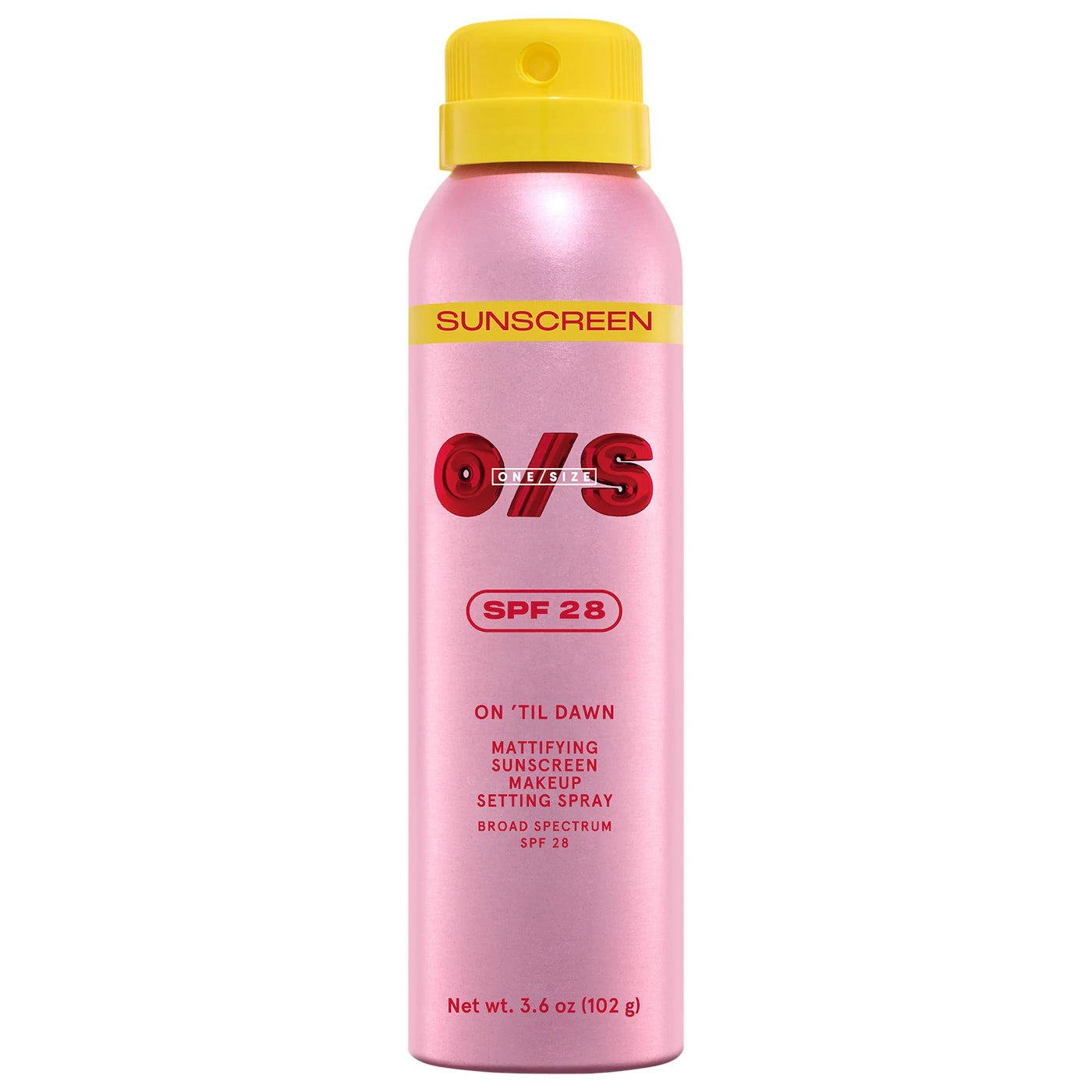 On 'Til Dawn Mattifying Sunscreen Makeup Setting Spray SPF 28 - ONE SIZE by Patrick Starrr / Spray Fijador con spf