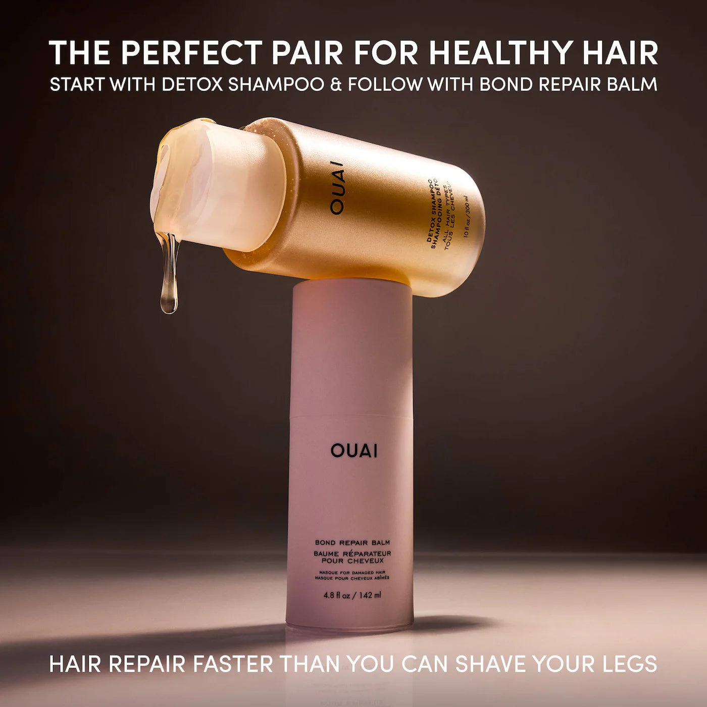 *PREORDEN: Bond Repair Balm Hair Mask for Damaged Hair - OUAI / Mascarilla reparadora para cabello dañado