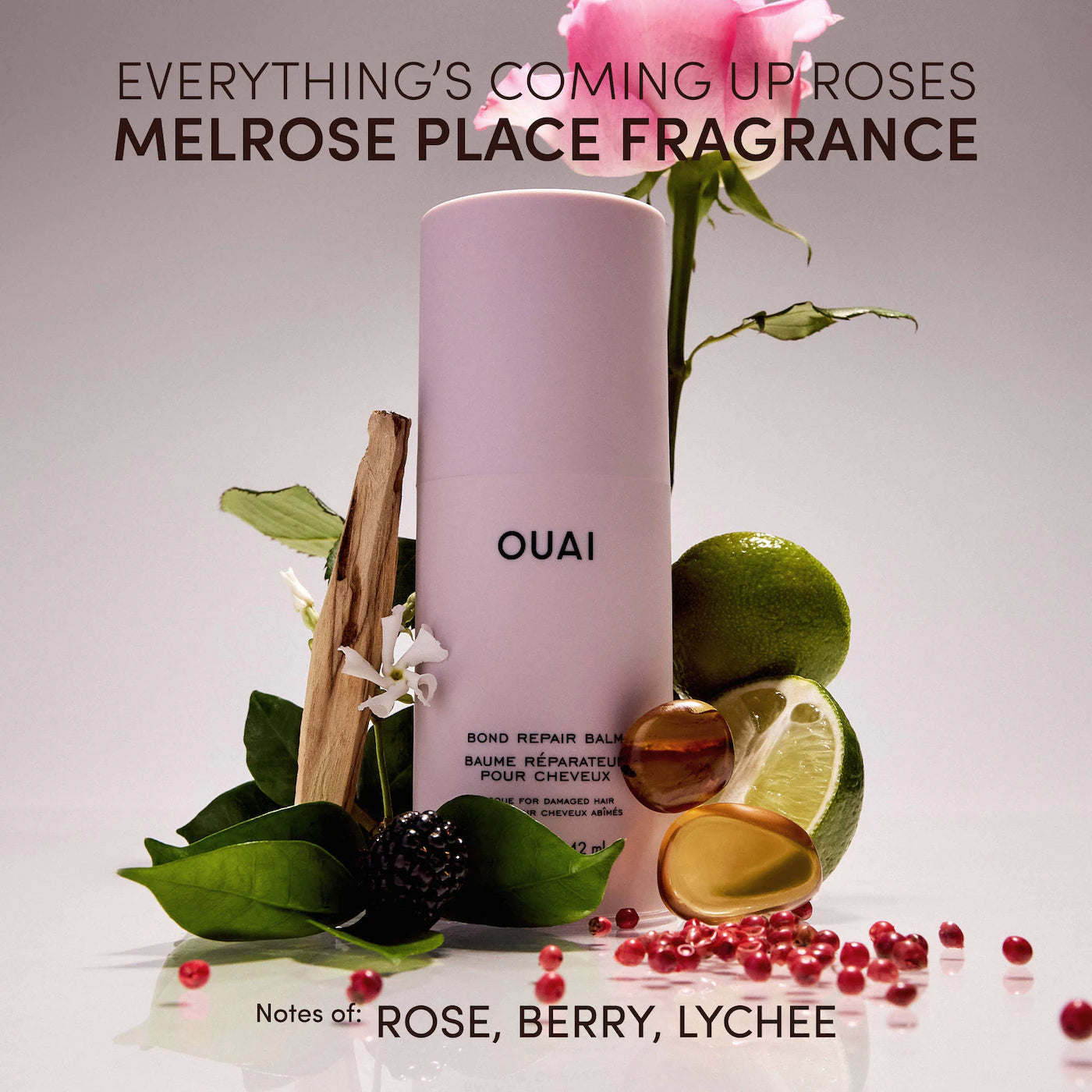 *PREORDEN: Bond Repair Balm Hair Mask for Damaged Hair - OUAI / Mascarilla reparadora para cabello dañado