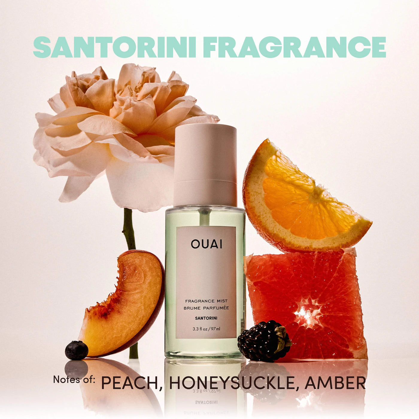 *PREORDEN: Mini St. Barts, Ibiza, Santorini & Melrose Hair & Body Mist Set - OUAI / Set de perfumes