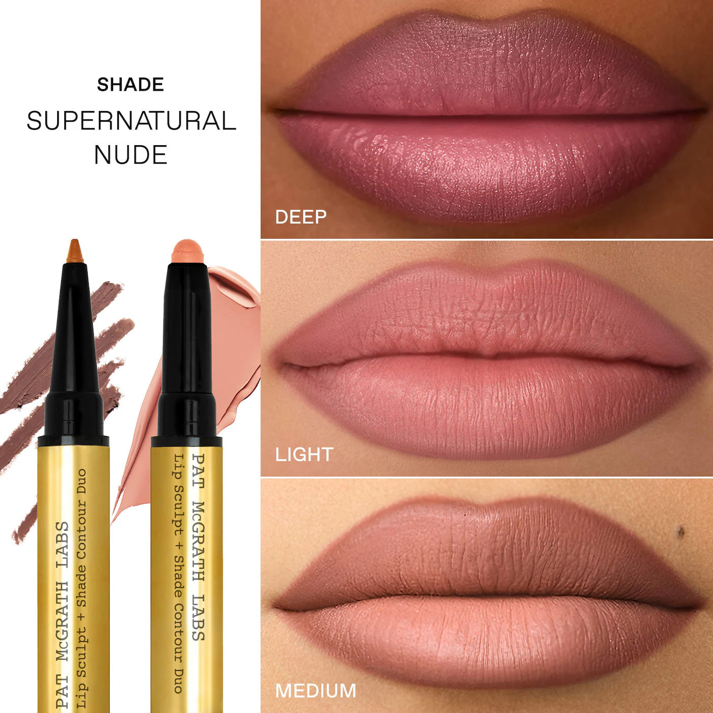 *PREORDEN: Lip Sculpt + Shade Lipstick and Lip Liner Contour Duo - PAT McGRATH LABS / Delineador para labios