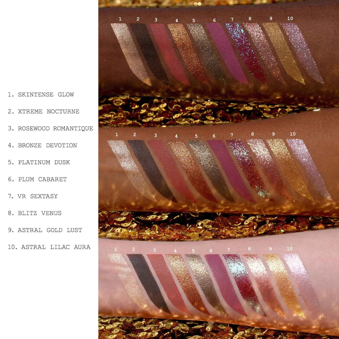 Mothership X Eyeshadow Palette: Moonlit Seduction - PAT McGRATH LABS / Paleta de sombras