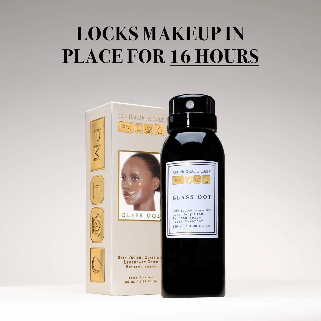 Skin Fetish: Glass 001 Legendary Glow Setting Spray - PAT McGRATH LABS / Spray fijador luminoso