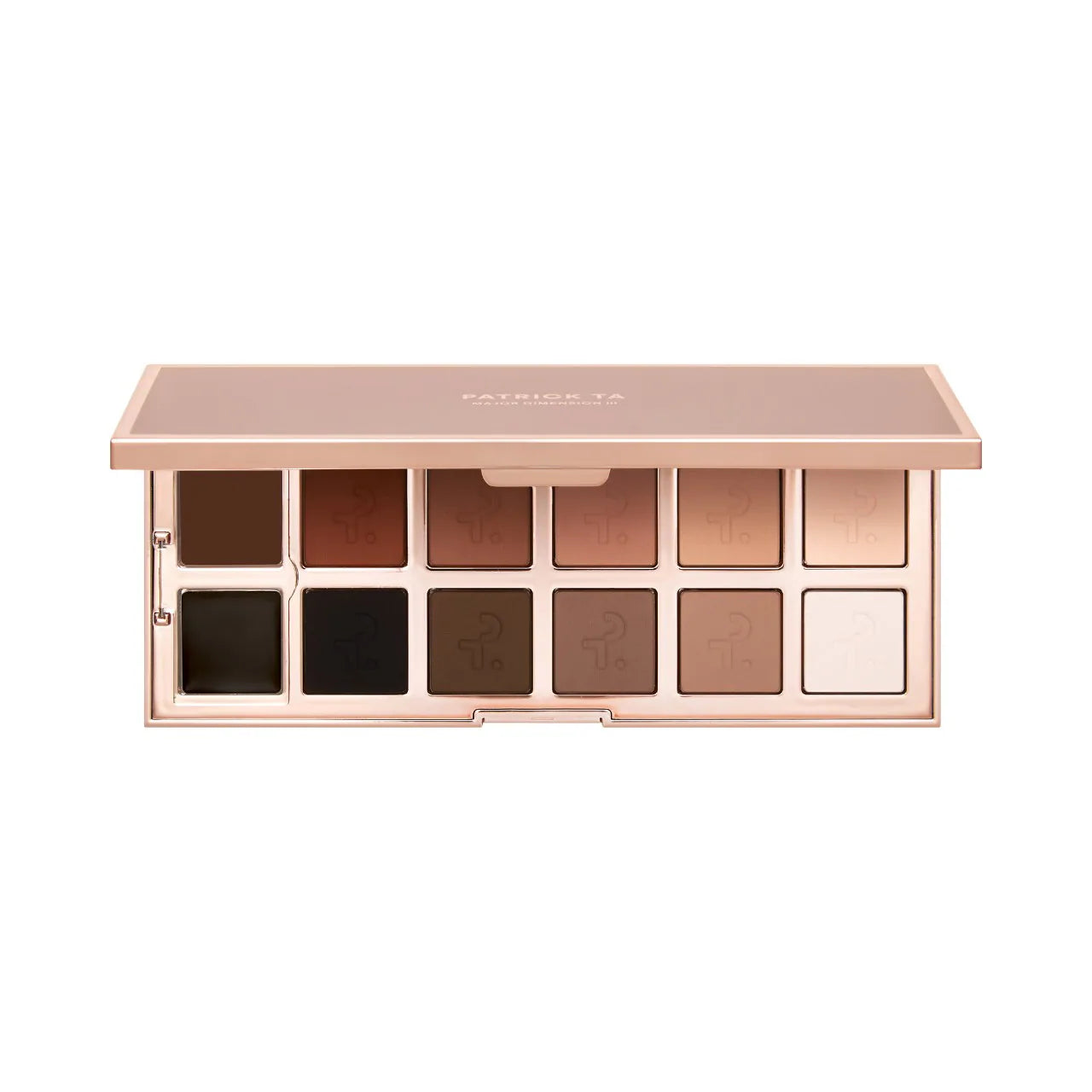 *PREORDEN: Major Dimension III Matte Eyeshadow Palette - PATRICK TA / Paleta de sombras mate colores nude cálidos y fríos