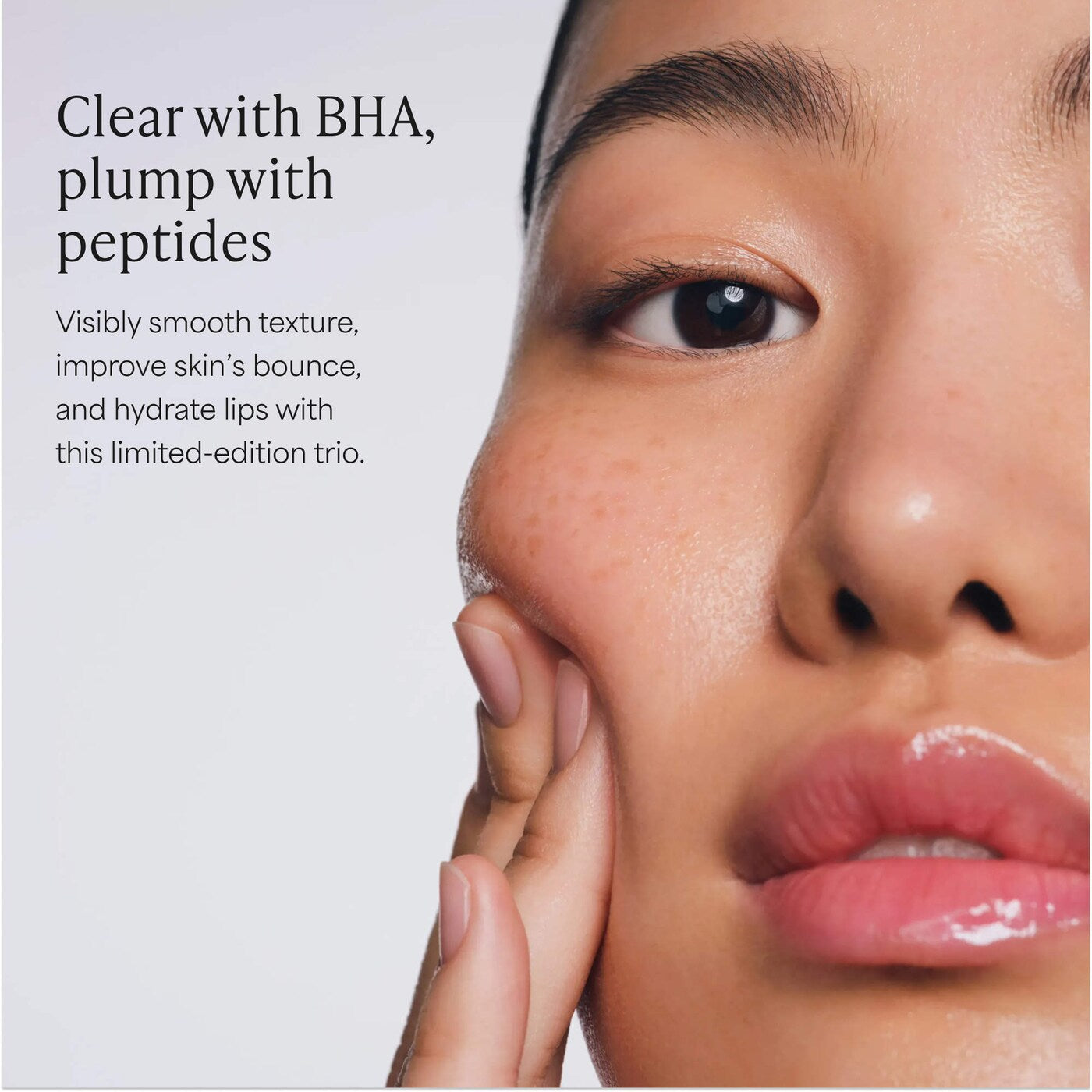 *PREORDEN: Plump + Glow Skincare Trio with 2% BHA & Peptides for Smoother, Firmer Skin - Paula's Choice / Set de cuidado de la piel