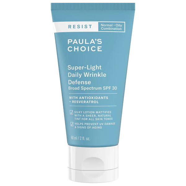 *PREORDEN: RESIST Super-Light Daily Wrinkle Defense Face Sunscreen SPF 30 - Paula’s Choice / Protector solar ligero