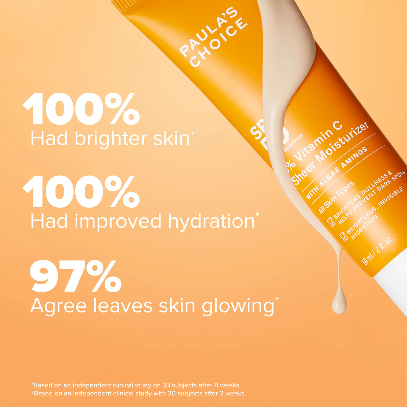 *PREORDEN: 5% Vitamin C Sheer Facial Moisturizer SPF 50 - Paula’s Choice / Protector solar hidratante e iluminador