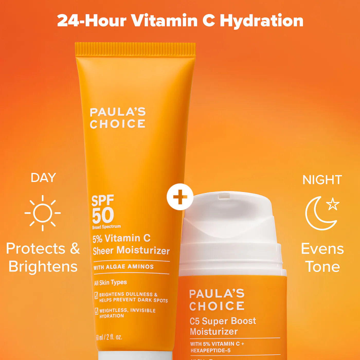 *PREORDEN: 5% Vitamin C Sheer Facial Moisturizer SPF 50 - Paula’s Choice / Protector solar hidratante e iluminador