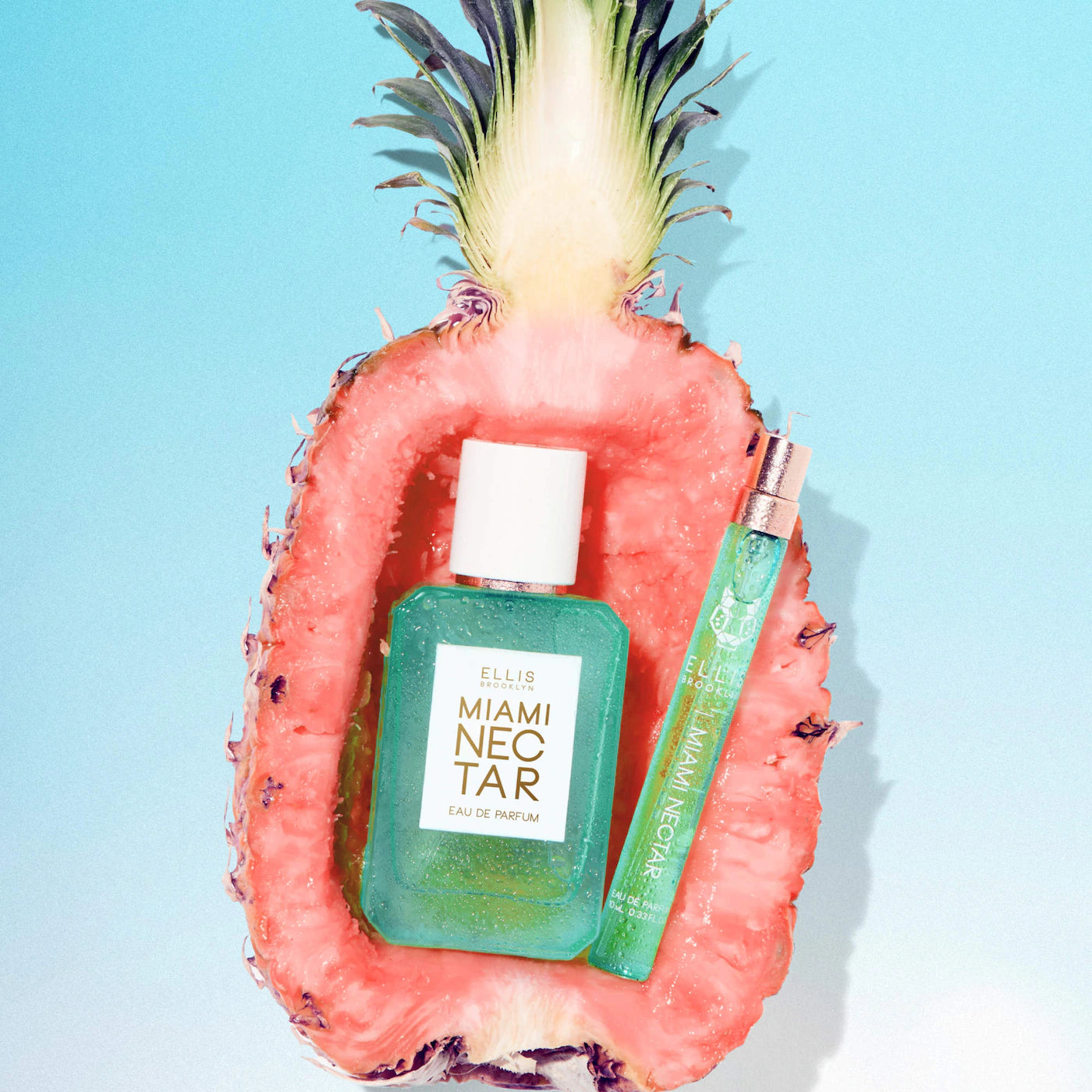 *PREORDEN: MIAMI NECTAR Eau de Parfum with Coconut and Pink Pineapple Travel Spray - Ellis Brooklyn / Perfume