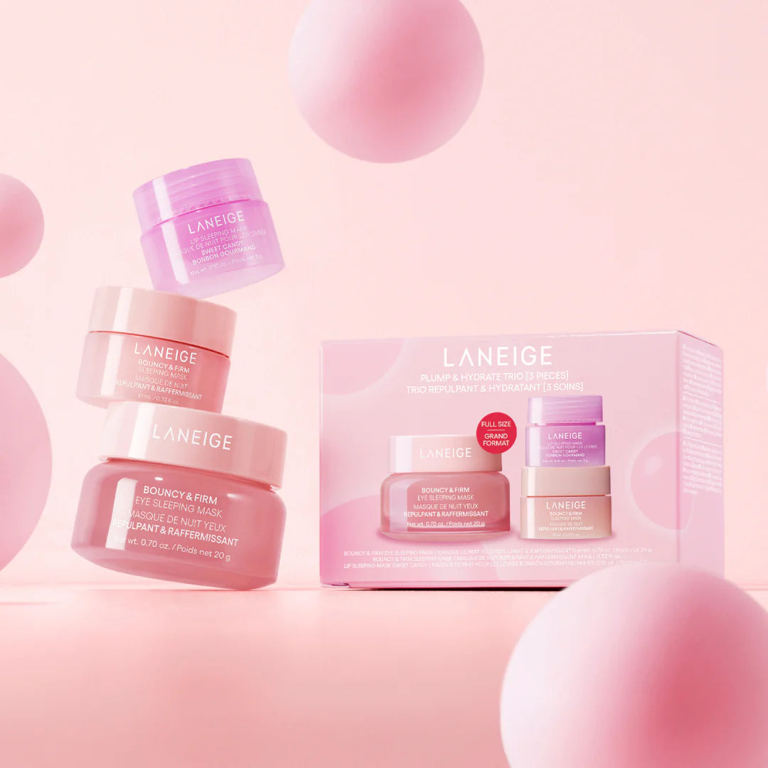 *PREORDEN: Plump & Hydrate Trio - Laneige / Set 3 pzas rostro y labios