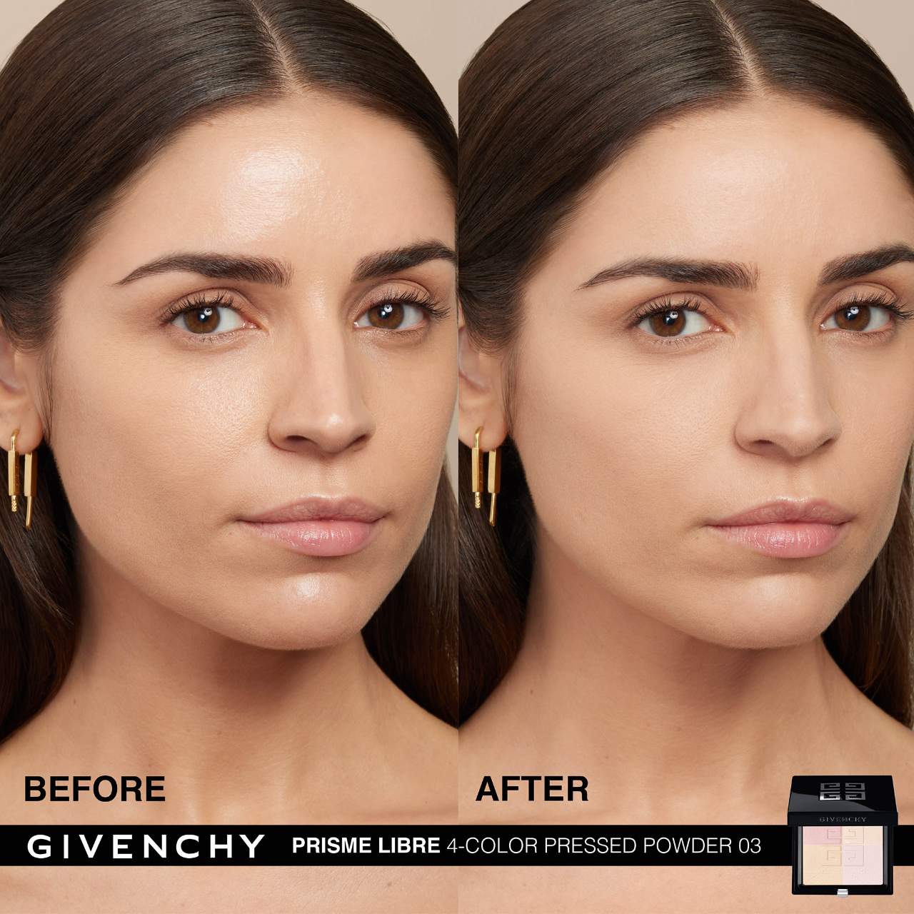 *PREORDEN: Prisme Libre Blurring & Color-Correcting Matte Pressed Powder - Givenchy / Polvo compacto para poros e imperfecciones