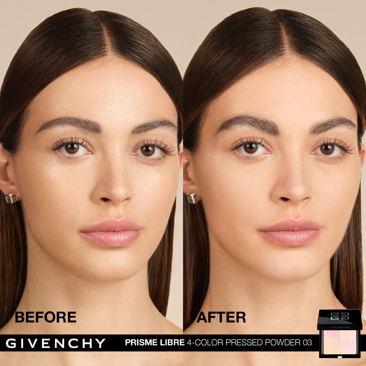 *PREORDEN: Prisme Libre Blurring & Color-Correcting Matte Pressed Powder - Givenchy / Polvo compacto para poros e imperfecciones