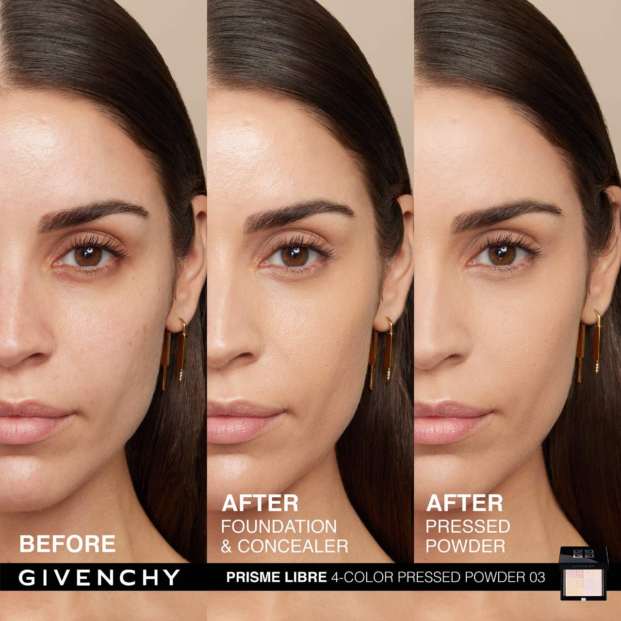 *PREORDEN: Prisme Libre Blurring & Color-Correcting Matte Pressed Powder - Givenchy / Polvo compacto para poros e imperfecciones