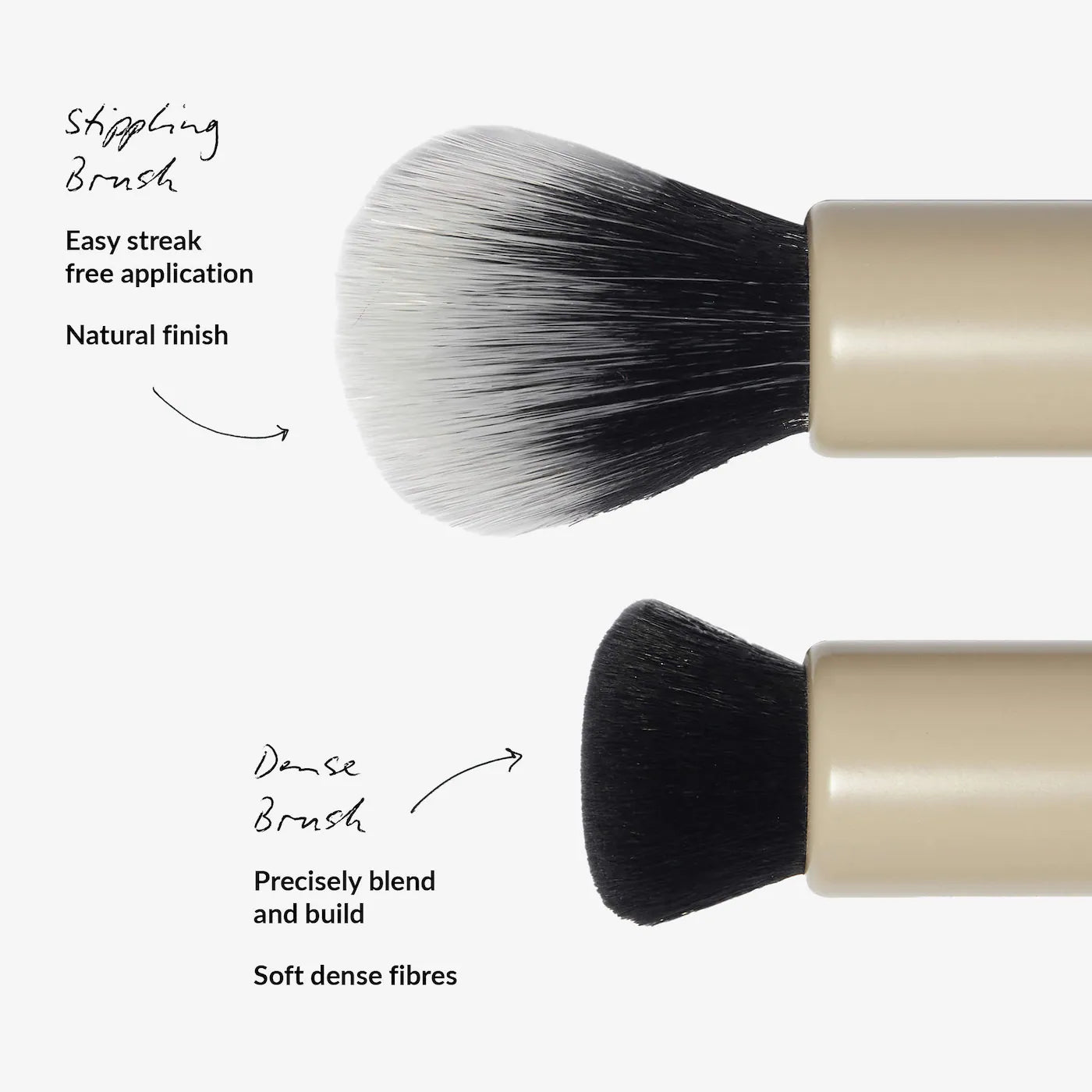 Cream Blush Duo with Duo Face Brush Gift Set - REFY / Set de brocha + blush