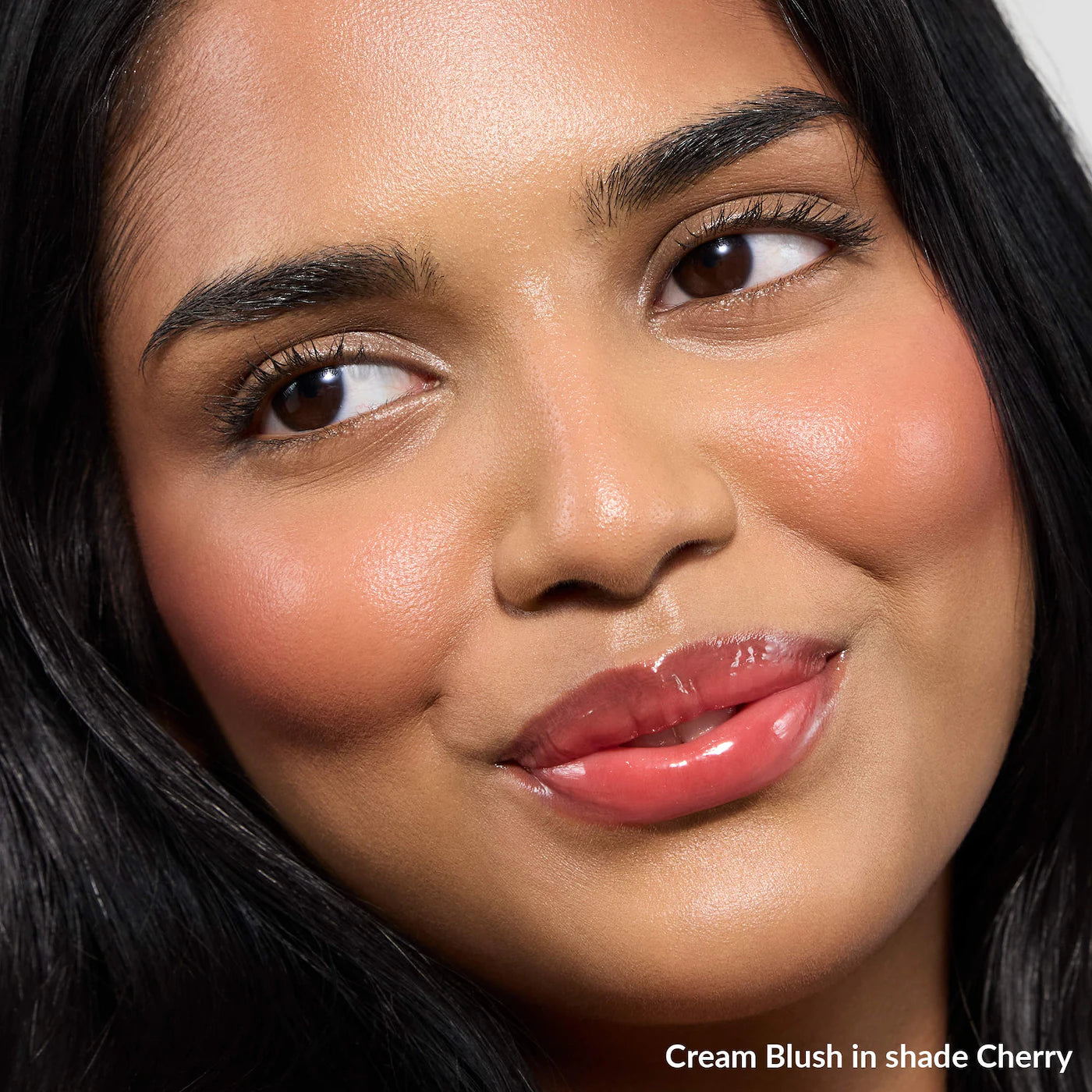 Cream Blush Duo with Duo Face Brush Gift Set - REFY / Set de brocha + blush