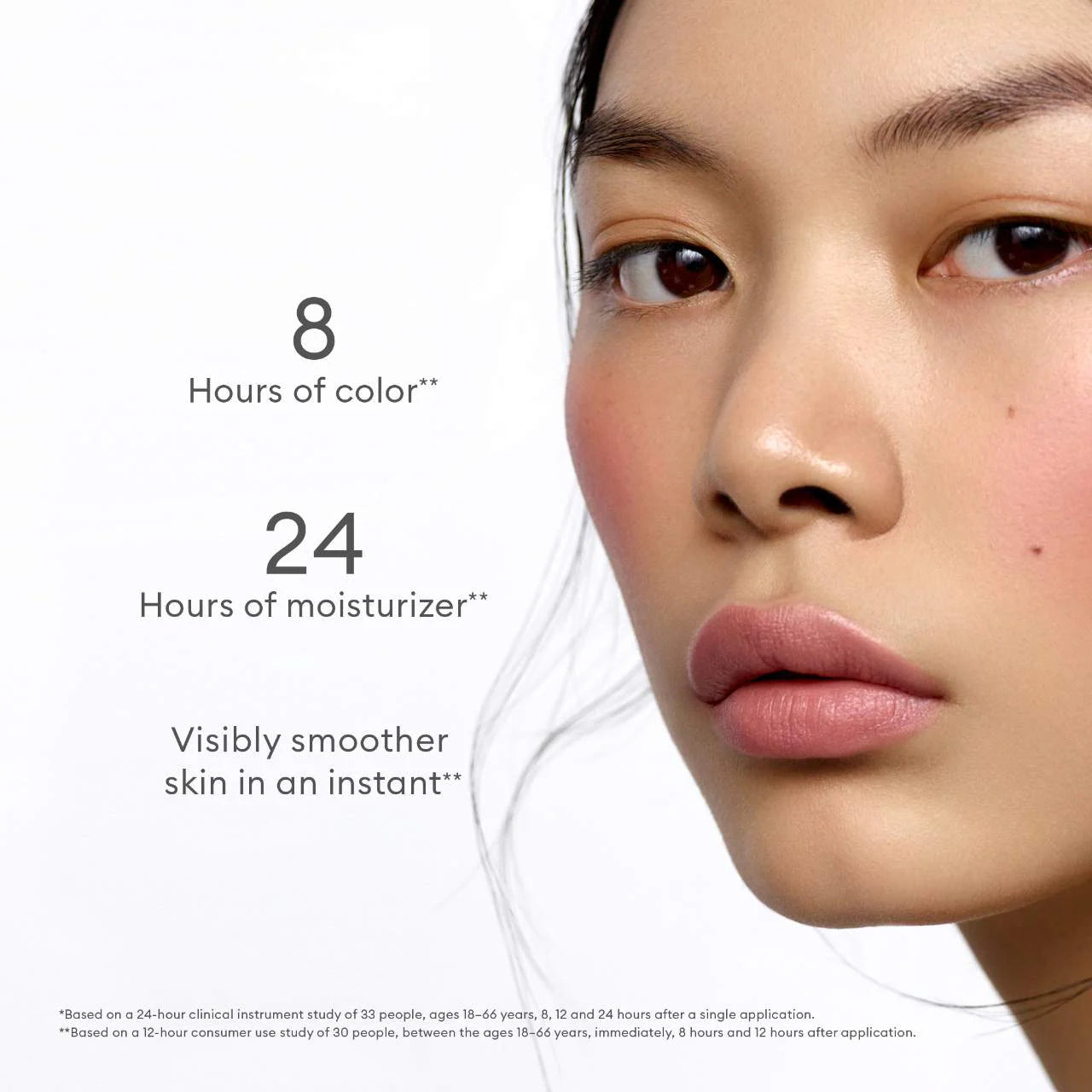 The Cream Color Lip & Cheek Set - Rose Inc / Rubor en crema y labial