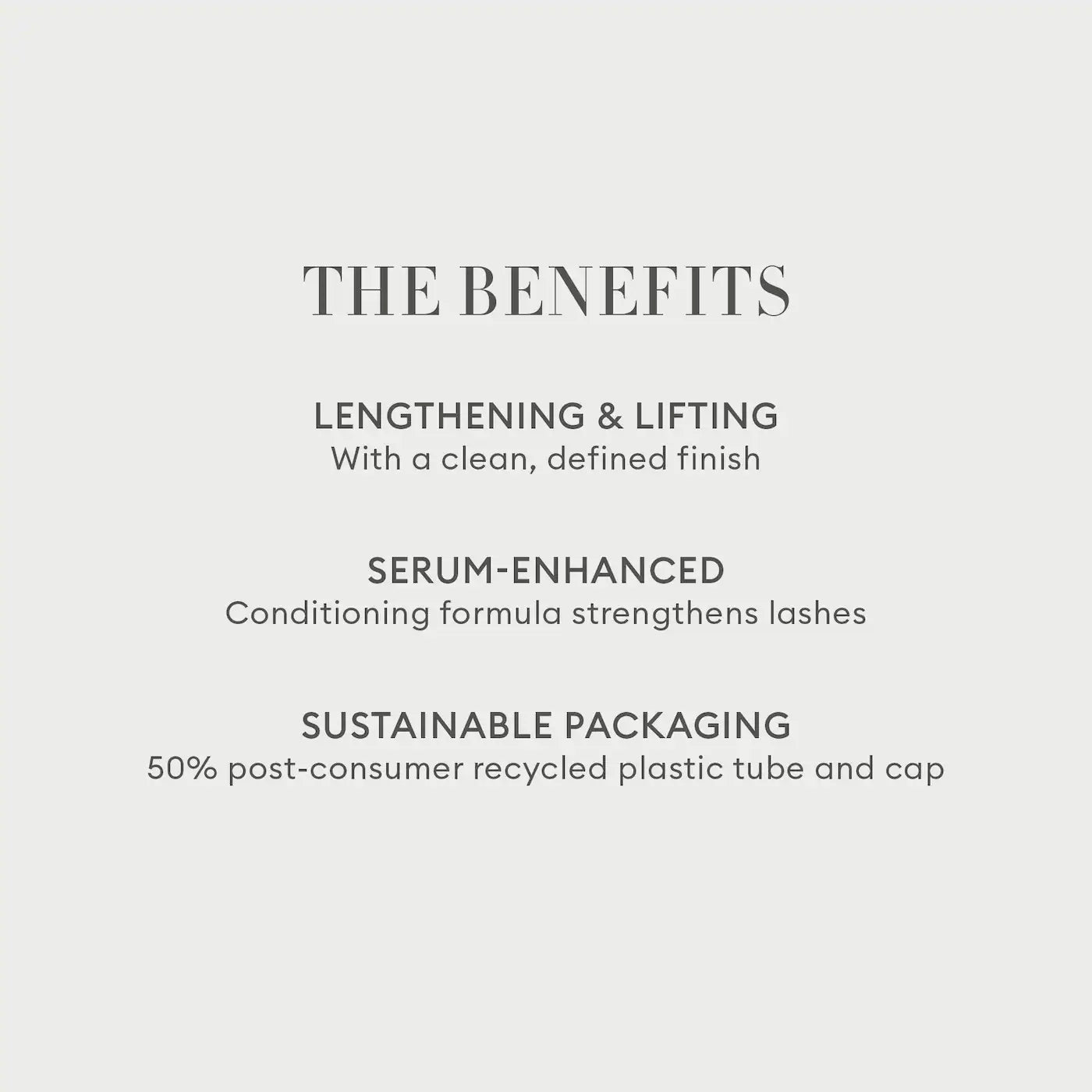 *SIN CAJA: Ultra-Black Lash Lifting & Lengthening Serum Mascara Mini - ROSE INC / Máscara de pestañas
