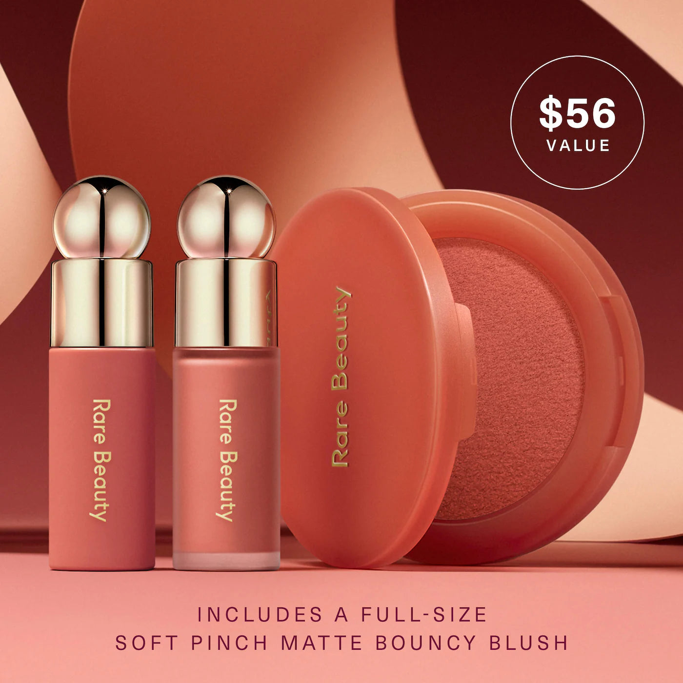 *PREORDEN: Soft Pinch Cheek & Lip Trio Makeup Gift Set - Rare Beauty by Selena Gomez / Set 3 pzas mini rubor + labios