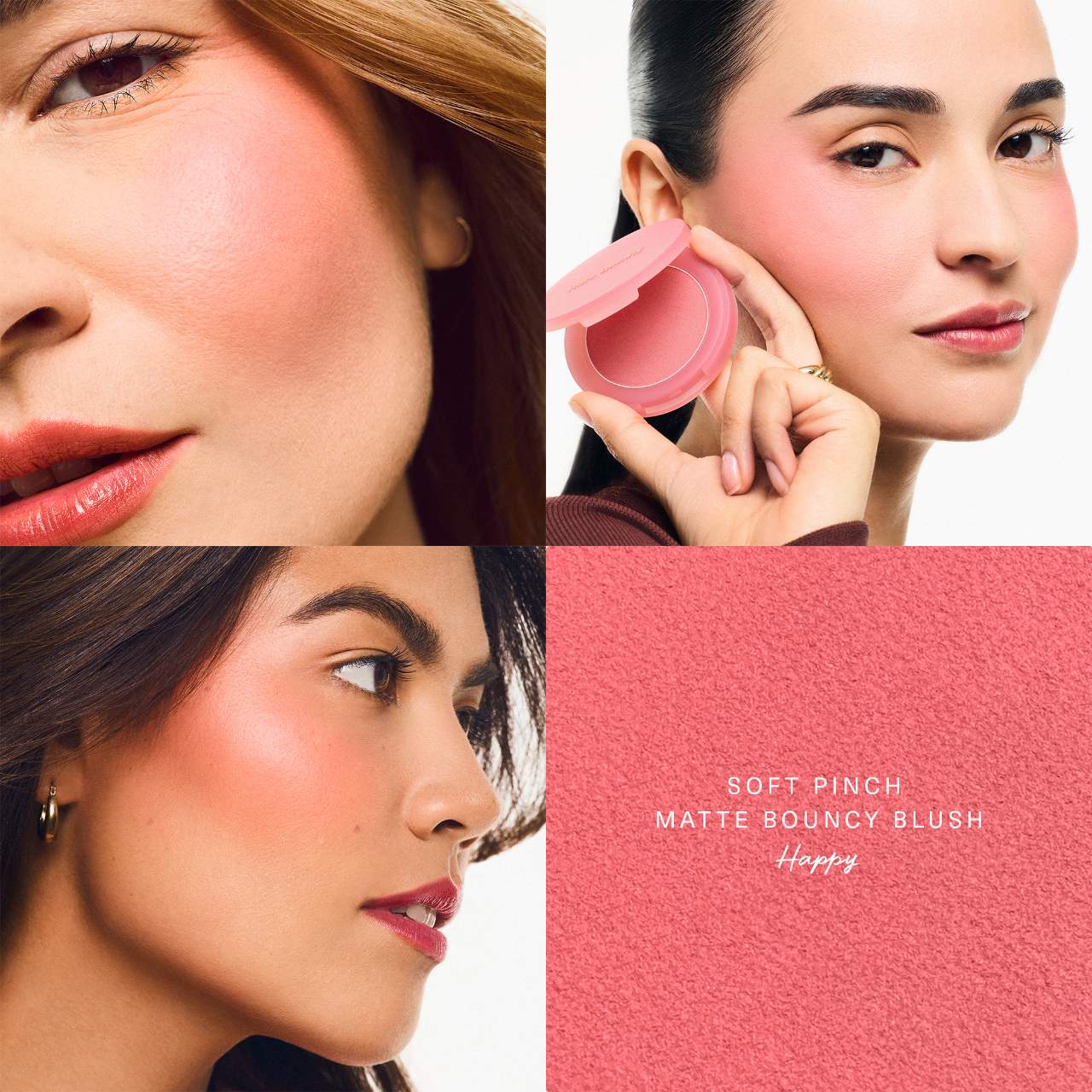 *PREORDEN: Soft Pinch Matte Bouncy Blush - Rare Beauty / Rubor cremoso