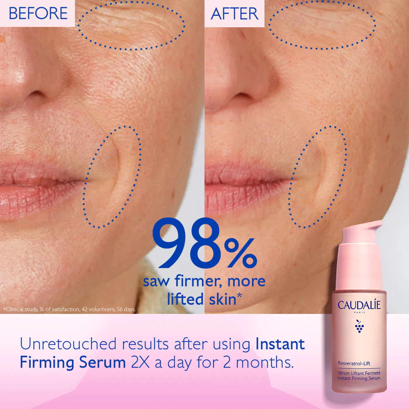 *PREORDEN: Resveratrol Lift Instant Firming Retinol Alternative Serum - Caudalie / Suero anti envejecimiento