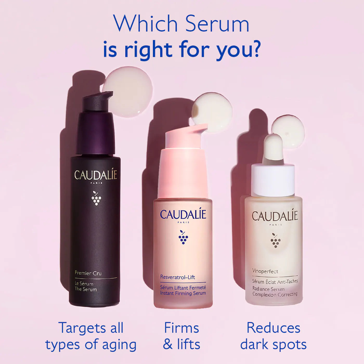 *PREORDEN: Resveratrol Lift Instant Firming Retinol Alternative Serum - Caudalie / Suero anti envejecimiento