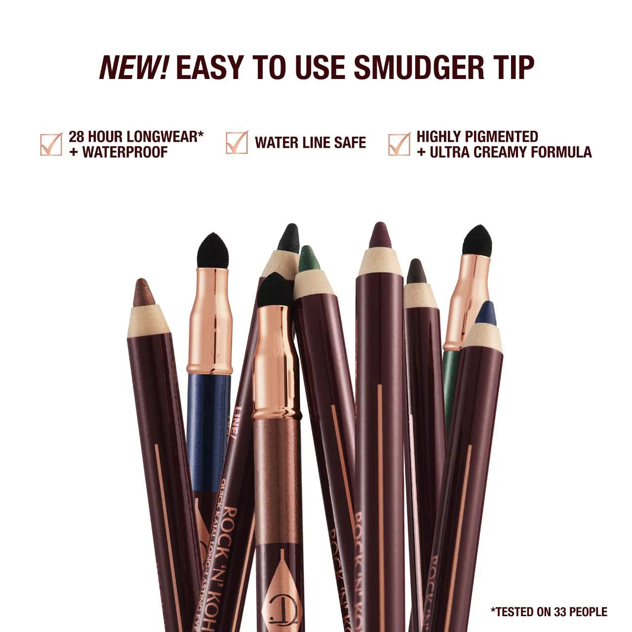 *PREORDEN: Rock ‘N’ Kohl Long-Lasting Eyeliner Pencil - Charlotte Tilbury / Lápiz de ojos altamente pigmentado