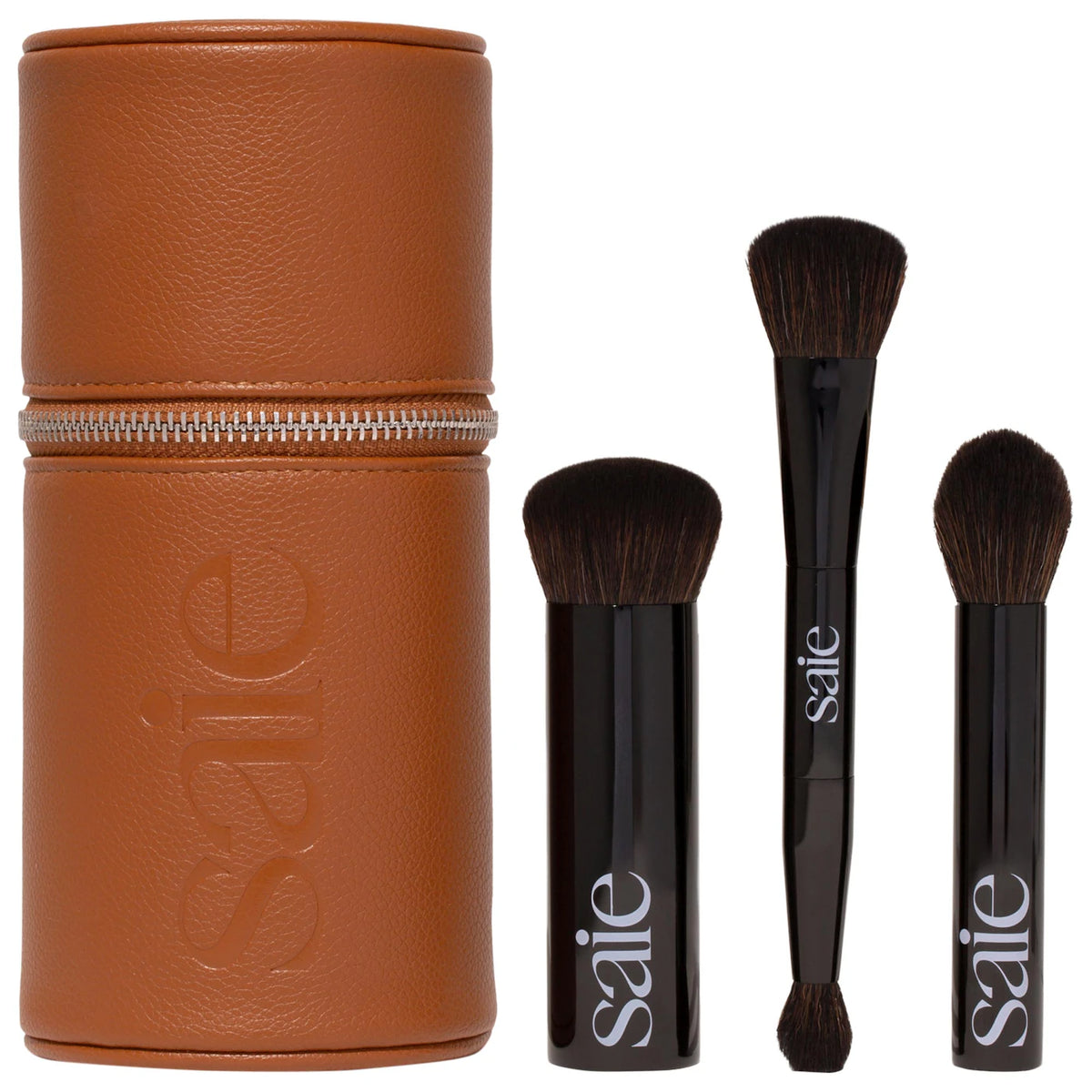 *PREORDEN: Brush Essentials Makeup Brush Gift Set with Travel Case - Saie / Set de brochas