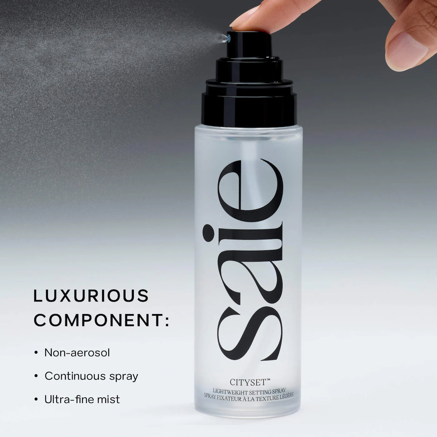*PREORDEN: CitySet™ Ultra-Fine Mist Setting Spray with 16 Hour Wear - Saie / Fijador de maquillaje